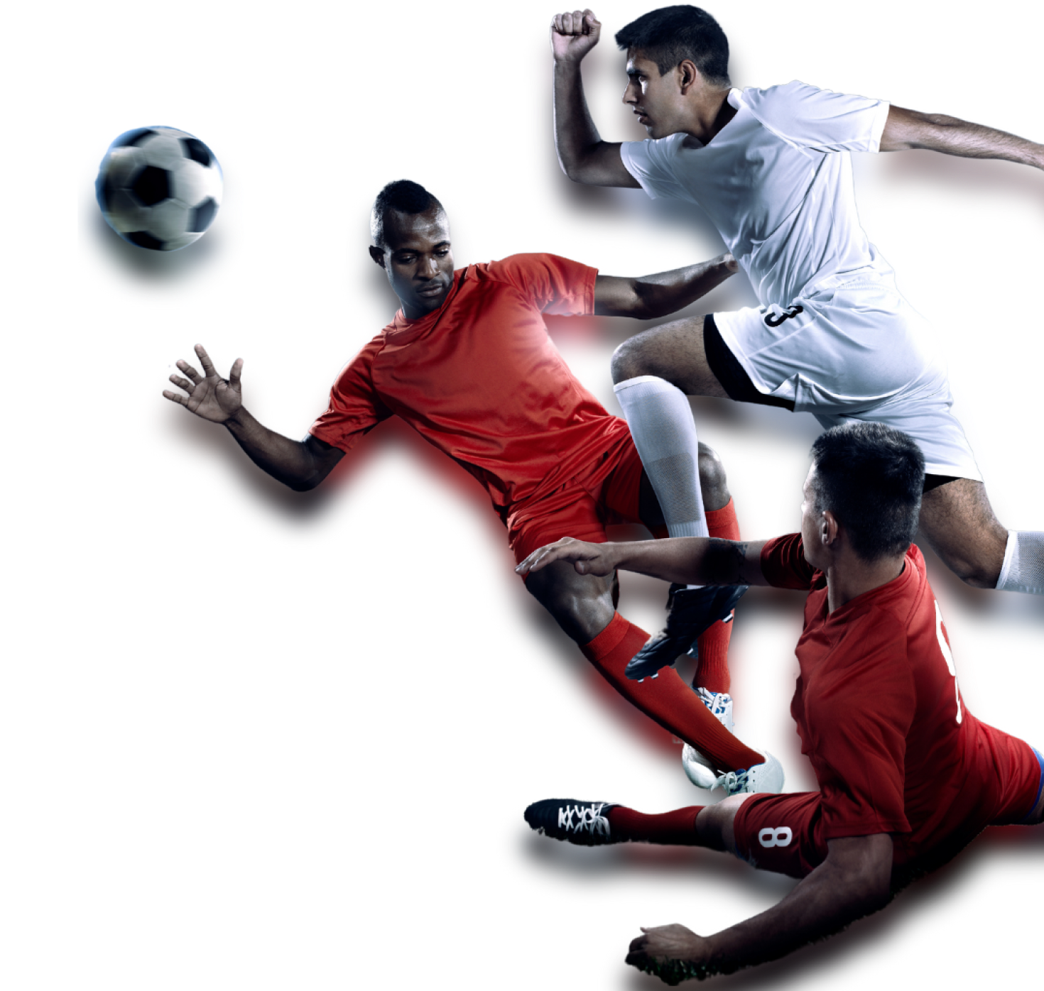Soccer players